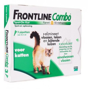 Afbeelding Frontline Combo Spot on Kat 3 pipetten door DierenwinkelXL.nl