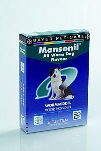 Afbeelding Mansonil - Wormmiddel Tasty Dog door DierenwinkelXL.nl