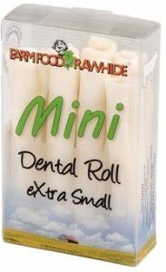 Afbeelding Farm Food Rawhide Dental Roll Xs Mini - Hondensnacks - Rund 13 cm 6 stuks door DierenwinkelXL.nl