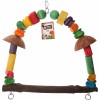 Back Zoo Nature Parrot Coconut  Swing