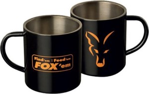 Fox - Stainless Black Mug