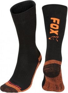 Fox - Black/Orange Thermo Sock
