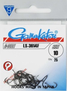 Gamakatsu - Hook Ls-3614f Black