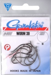 Gamakatsu - Worm Hook 39