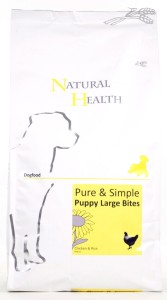 Natural Health Dog - Chicken &Rice Puppy Large Breed