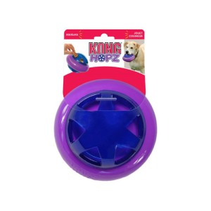 Kong Hopz Ball Paars&Blauw - Hondenspeelgoed - Large