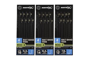 Matrix - MXC-3 Barbless 15cm Bait Band Rigs