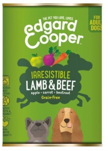 Afbeelding Edgard&Cooper Blik Lamb Beef Adult - Hondenvoer - Lam Rund Appel 400 g Graanvrij door DierenwinkelXL.nl
