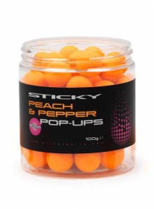 Sticky Baits - Peach & Pepper Pop-Ups Mixed