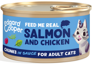 Edgard & Cooper Adult Chunks Salmon & Chick 85 gram