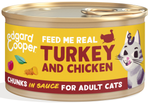 Edgard & Cooper Adult Chunks Turkey & Chick 85 gram