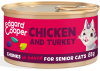 Edgard & Cooper - Cat Chunks in Sause Senior Kip/Kalkoen