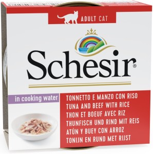 Schesir - in Kookwater - Tonijn, Rund & Rijst