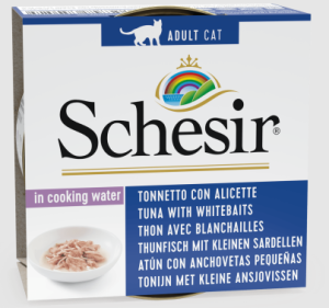 Afbeelding Schesir - in Kookwater - Tonijn & Ansjovis door DierenwinkelXL.nl