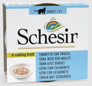Afbeelding Schesir - in Bouillon - Tonijn & Zeebarbeel door DierenwinkelXL.nl