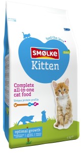 Afbeelding Smolke Kitten - Kattenvoer - 4 kg door DierenwinkelXL.nl