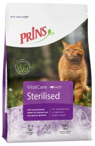 Afbeelding Prins VitalCare Sterilised kattenvoer 1.5 kg door DierenwinkelXL.nl