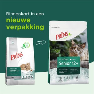 Afbeelding Prins VitalCare Senior 12+ kattenvoer 5 kg door DierenwinkelXL.nl