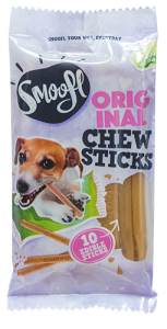 Smoofl Honden Ijs Original Chew Sticks - Hondensnacks - 55 g 10 stuks