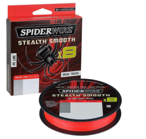 Spiderwire Stealth Smooth 8 - Code Red - 23.6kg - 0.23mm - 150m - Rood