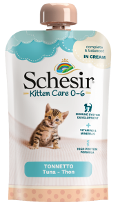 Schesir kitten - Pouch - Tonijn in Cream