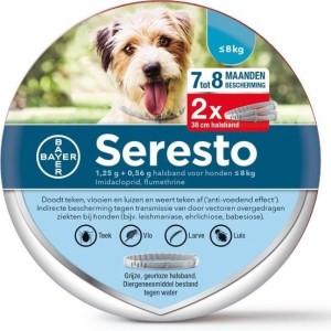 Image of Seresto - Vlooien / tekenband hond < 8kg