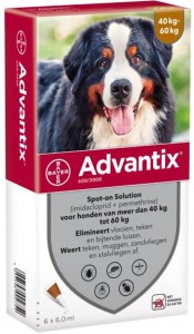 Advantix - Hond 600 (40-60kg)