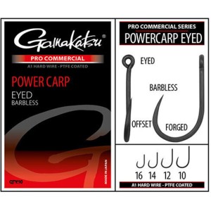 Gamakatsu Pro-C Powercarp Eyed  A1 PTFE BL -
