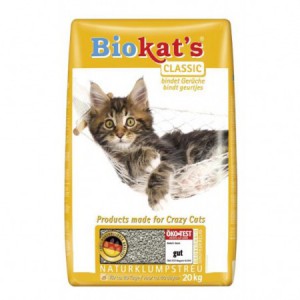 Afbeelding Biokat's Classic 3 In 1 - Kattenbakvulling - 20 l door DierenwinkelXL.nl
