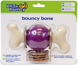 Afbeelding Busy Buddy Bouncy Bone voor de hond Medium door DierenwinkelXL.nl