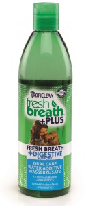 Afbeelding TropiClean - Fresh Breath Plus Digestive Support Water Additive door DierenwinkelXL.nl
