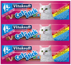 Afbeelding Vitakraft Catsticks Mini Zalm/Forel Kattensnoep 3 stuks door DierenwinkelXL.nl