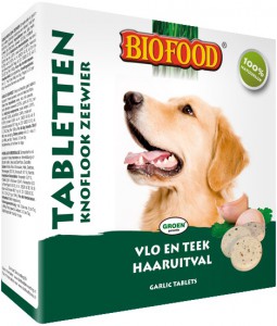 Afbeelding Biofood Tabletten Knoflook Zeewier Per verpakking door DierenwinkelXL.nl