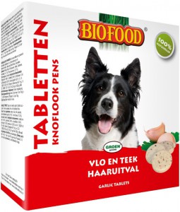 Afbeelding Biofood Tabletten Knoflook Pens Per verpakking door DierenwinkelXL.nl