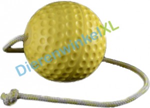 Yellowball met touw