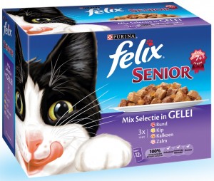 Afbeelding Felix - Senior (12x100gr) door DierenwinkelXL.nl