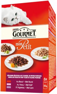 Afbeelding Gourmet - Mon Petit - Rund, Kalf & Lam door DierenwinkelXL.nl