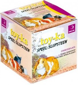 Afbeelding Toyka Knaagblok klein voor knaagdieren Per stuk door DierenwinkelXL.nl