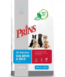 Afbeelding Prins Fit Selection Zalm & Rijst Hondenvoer 15 kg door DierenwinkelXL.nl