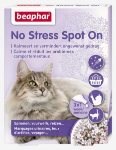 Afbeelding Beaphar No Stress Spot On Kat 3 pipetten door DierenwinkelXL.nl