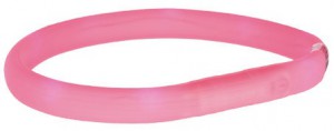 Afbeelding Trixie - Lichtgevende Halsband met USB - Roze door DierenwinkelXL.nl