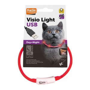Visio Light Veligheidslichtbuis Kat/Kleine Hond Rood