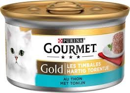 Afbeelding Gourmet Gold Hartig Torentje 85 g - Kattenvoer - door DierenwinkelXL.nl
