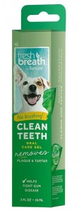 Afbeelding TropiClean - Fresh Breath Clean Teeth Gel - 59 ml door DierenwinkelXL.nl