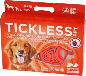 Afbeelding TickLess vlooien- en teken preventie voor honden en katten Oranje door DierenwinkelXL.nl