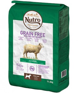 Afbeelding Nutro Grain Free Adult Medium Lam hondenvoer 11,5 kg door DierenwinkelXL.nl