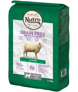 Nutro Grain Free Senior Lam hondenvoer 11,5 kg