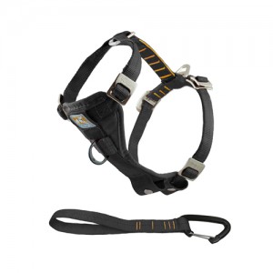 Afbeelding Kurgo Enhanced Tru-Fit Smart Harness - Zwart - M door DierenwinkelXL.nl