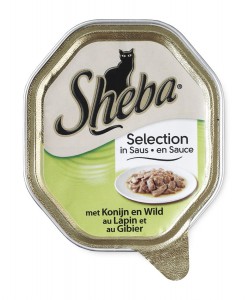 Afbeelding Sheba Selection Konijn en Wild in Saus Per 22 door DierenwinkelXL.nl