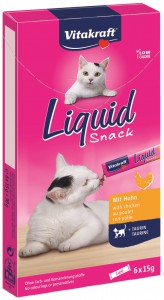Afbeelding Vitakraft Liquid Snacks kattensnoep Kip door DierenwinkelXL.nl